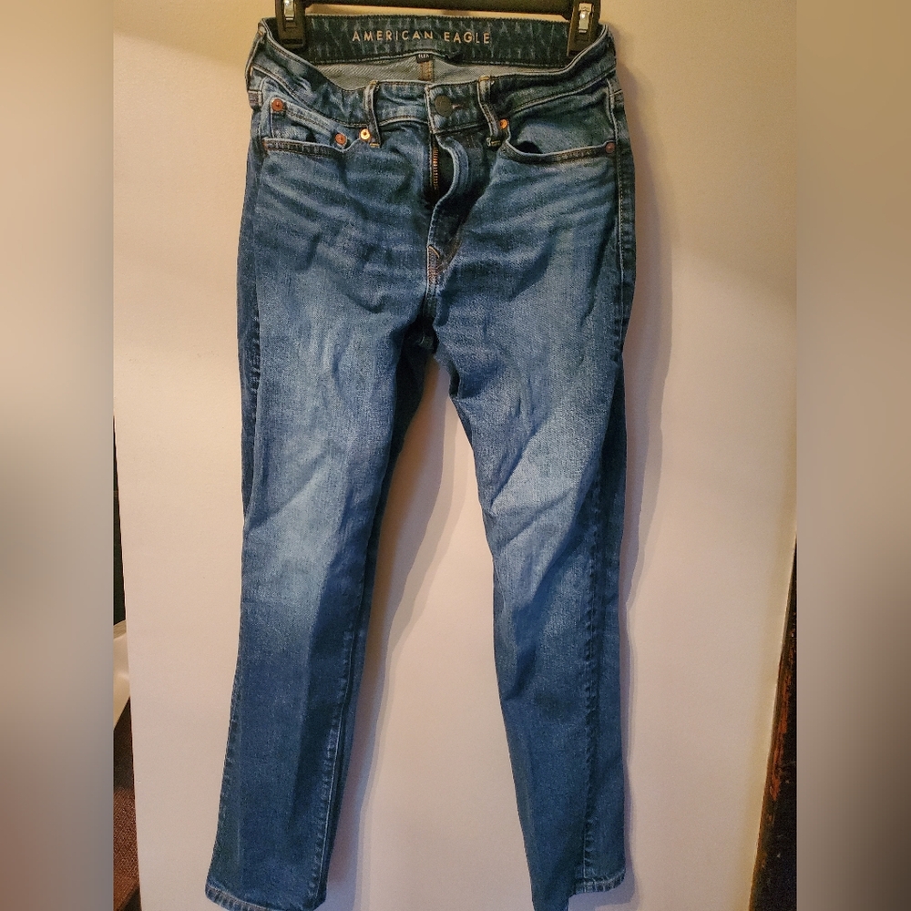 American Eagle Outfitters Blue Straight Men Jeans